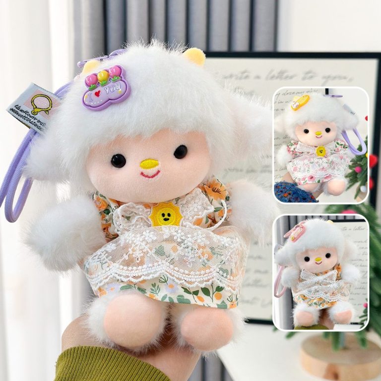 绒绒碎花羊